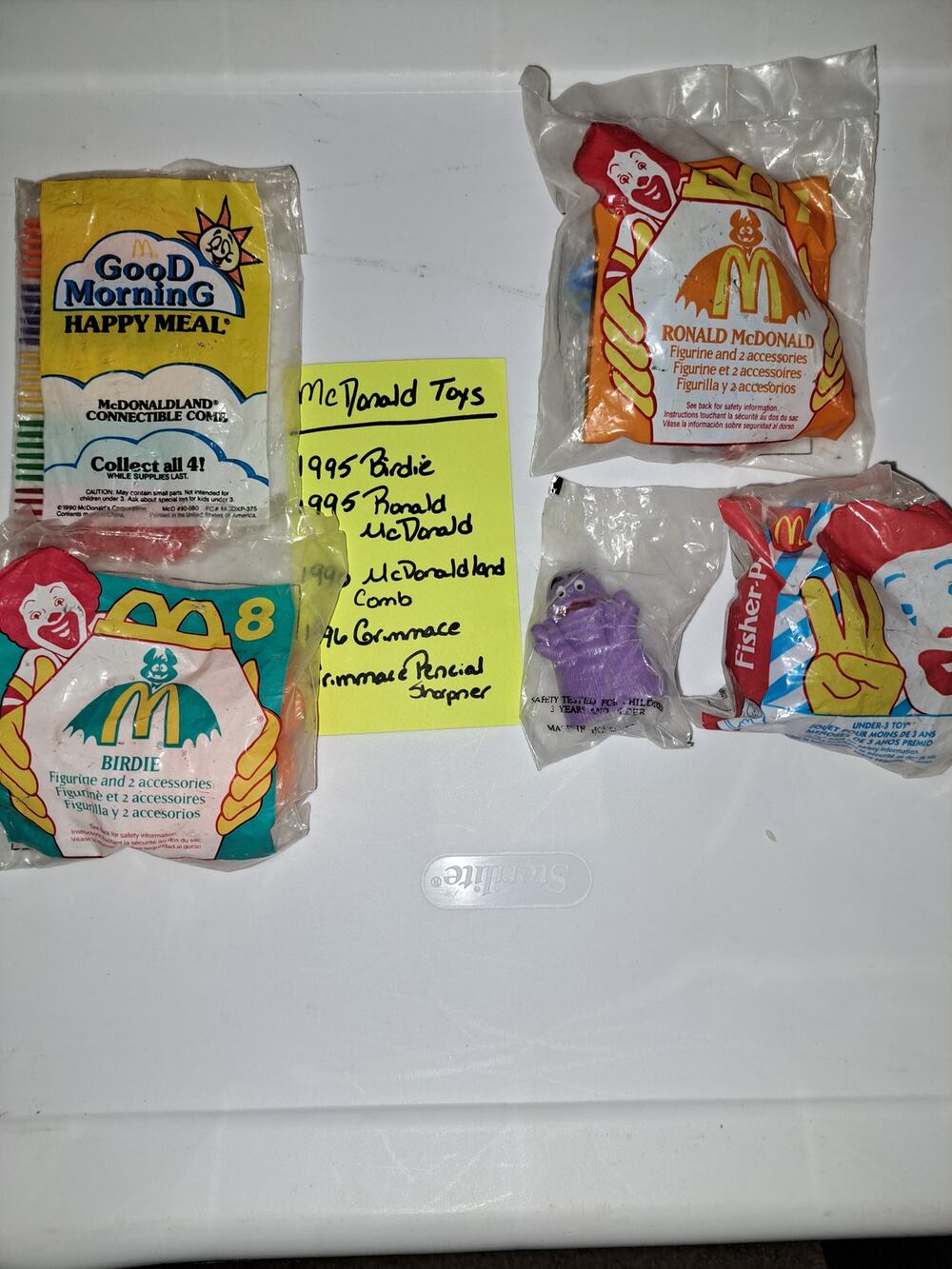 McDonalds Happy Meal Toys
